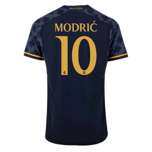 Dres Real Madrid Luka Modric #10 Gostujuci 2023-24 Kratak Rukav